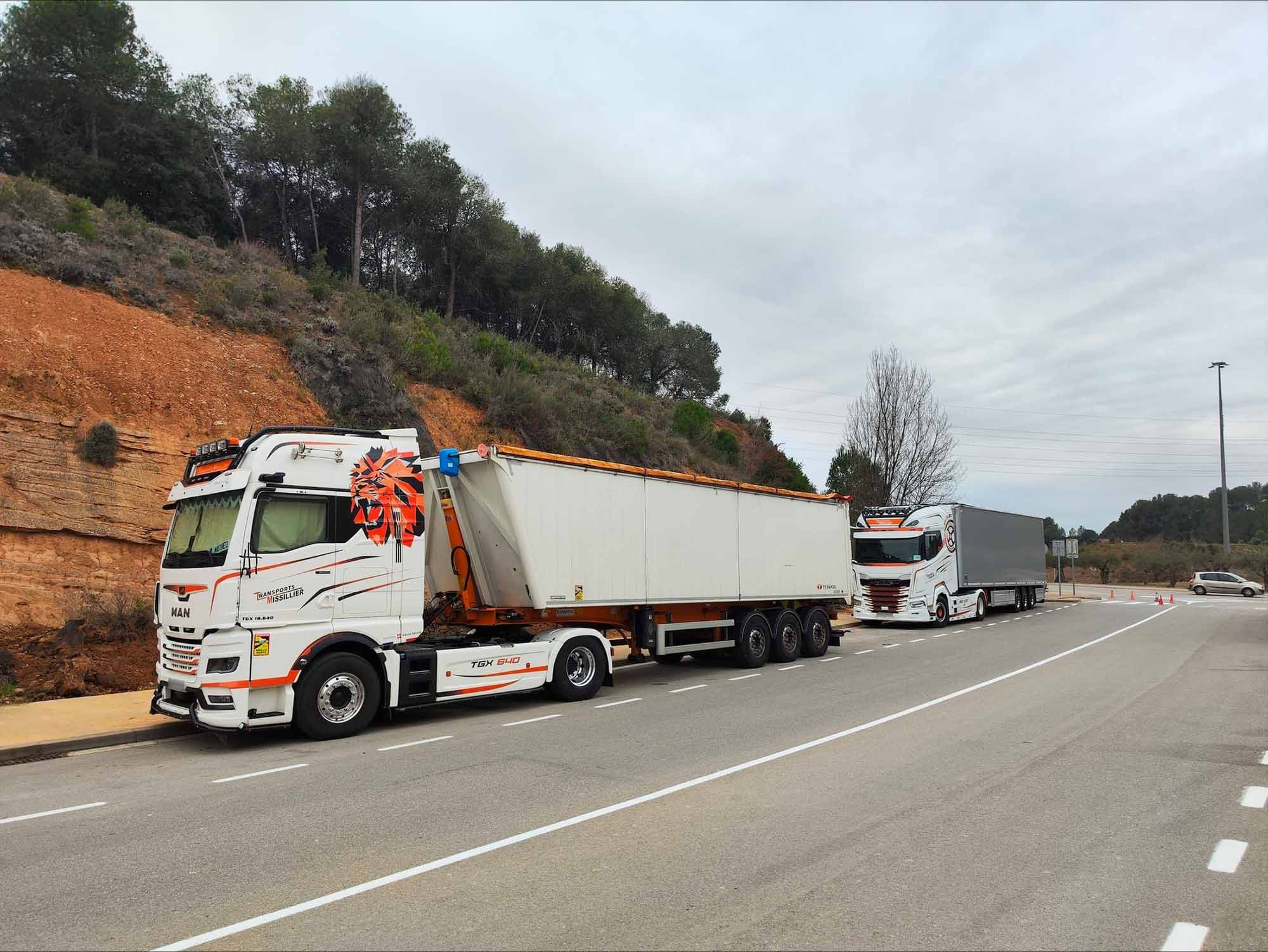 Benne céréalière des Transports Missillier