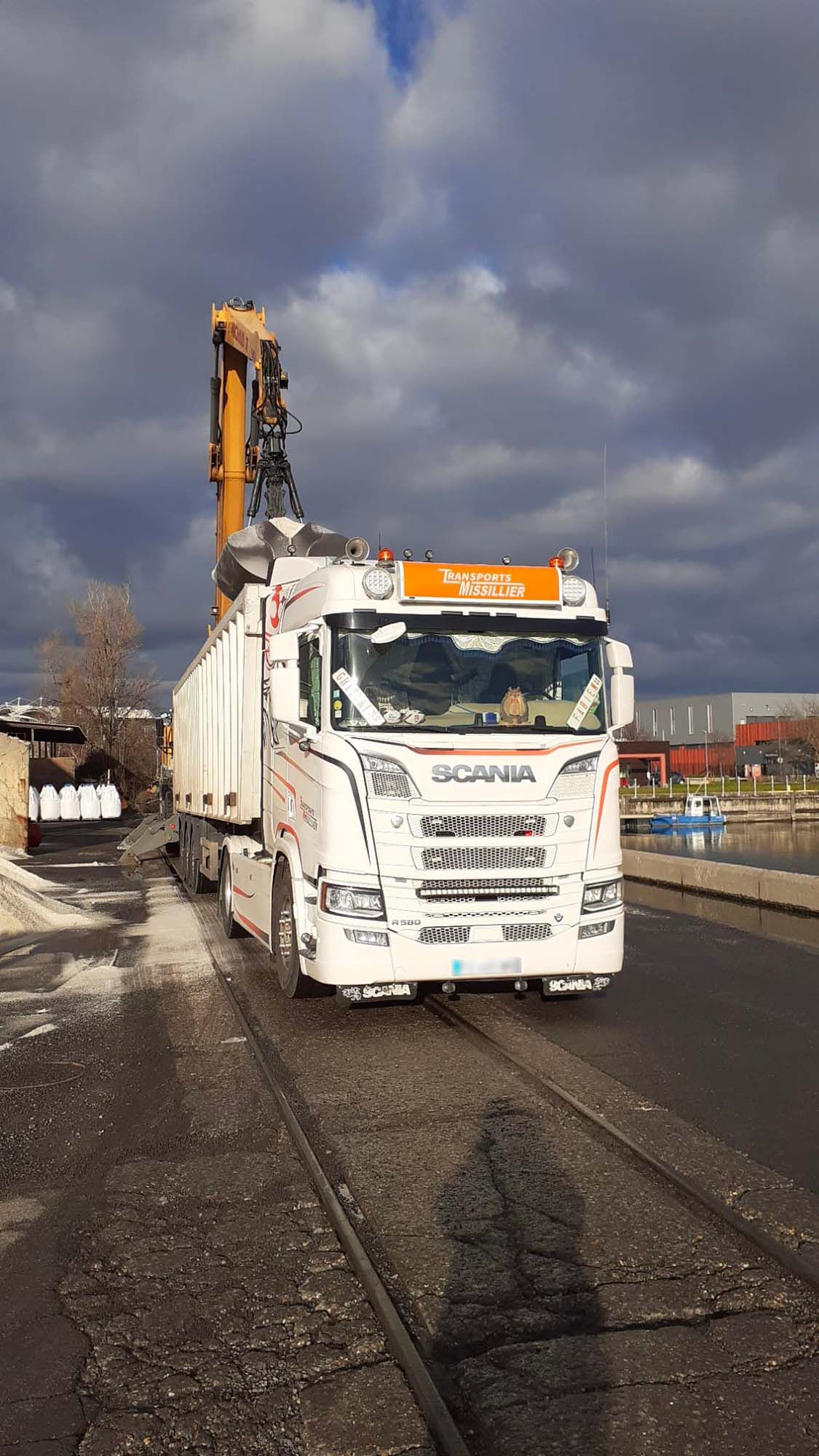 Produits agro/agri transportés en benne céréalière