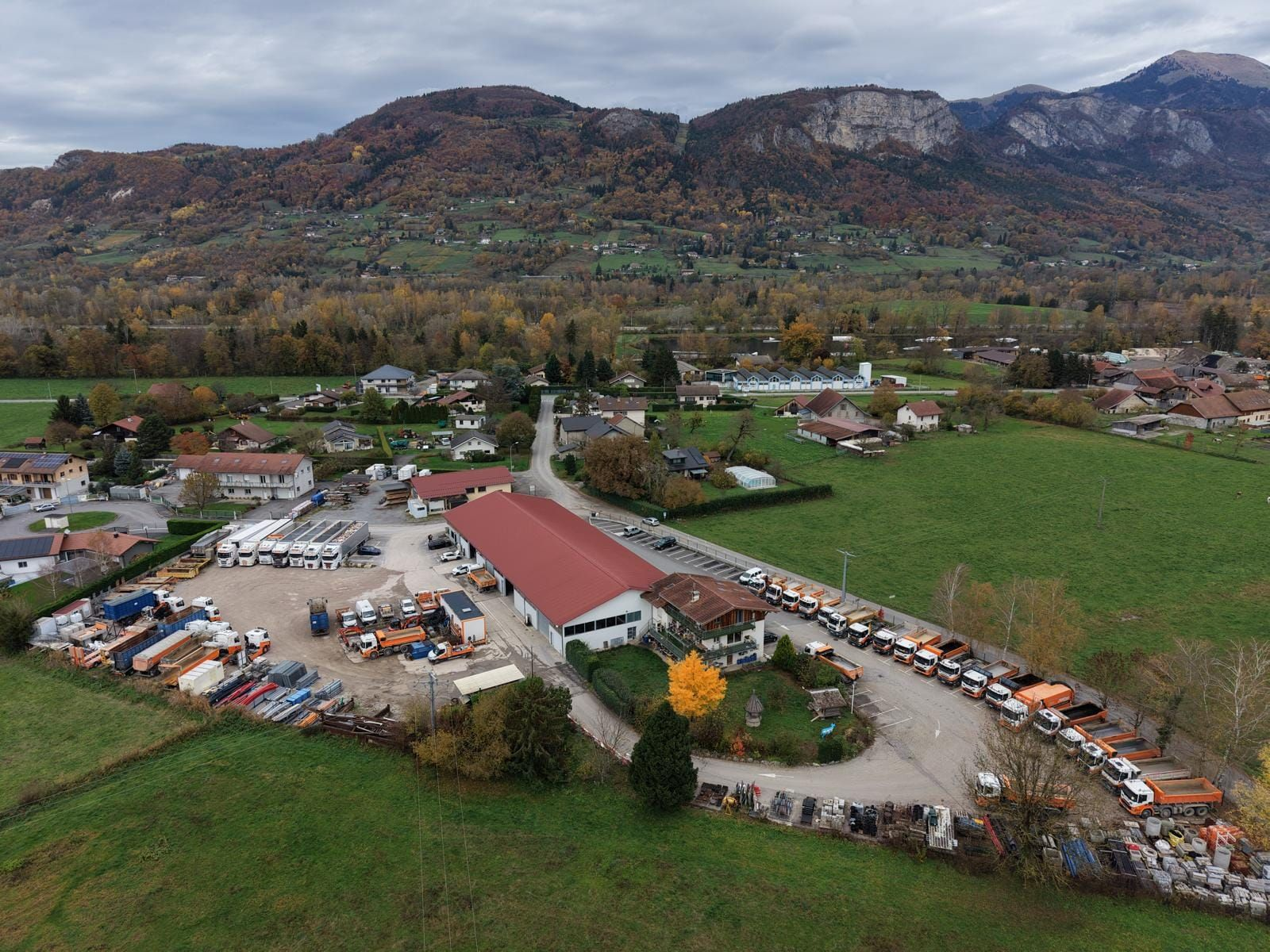 Flotte de camions des Transports Missillier