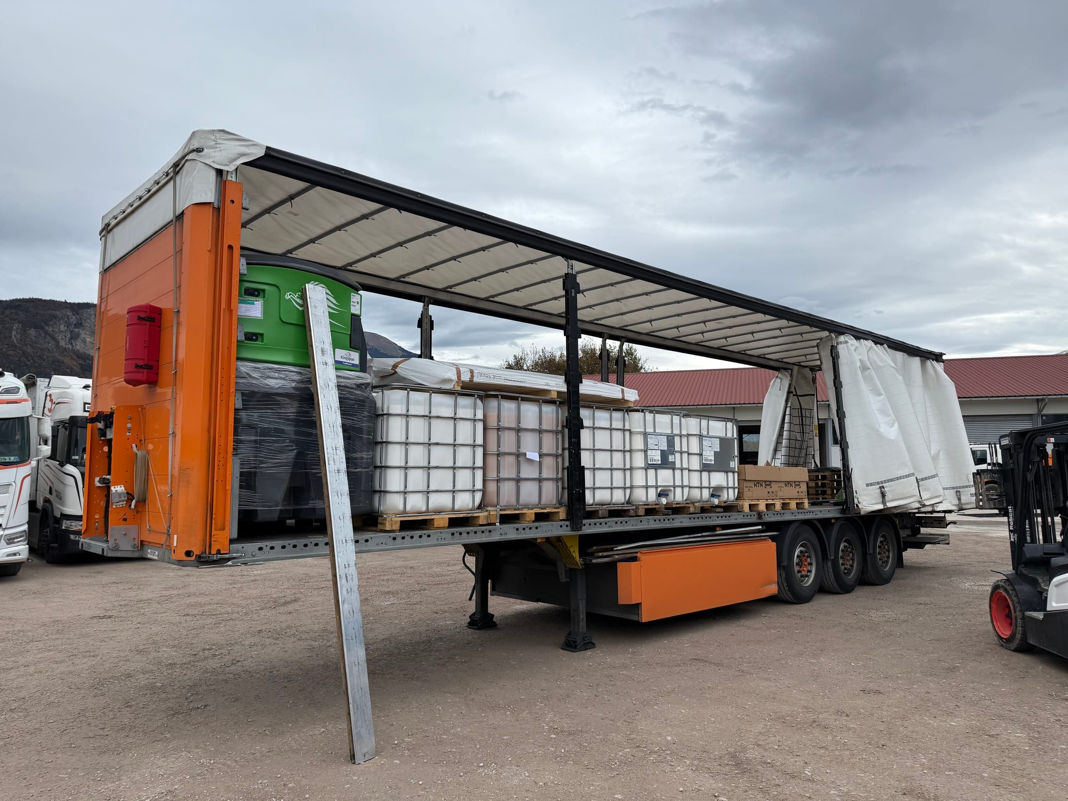 Exemple de mission de transport en tautliner